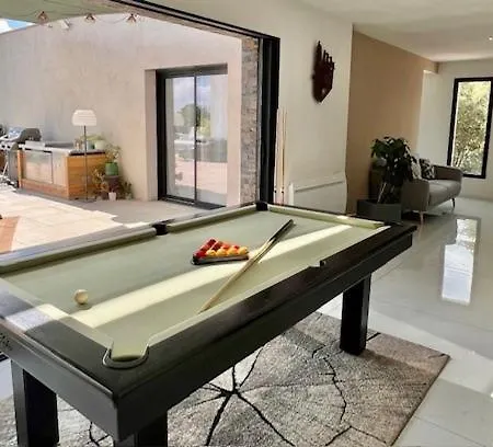 别墅 Villa, Piscine, Spa, Billiard Et Terrain De Petanque