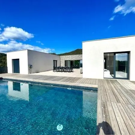 Villa, Piscine, Spa, Billiard Et Terrain De Petanque 빌라